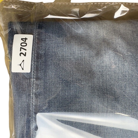 Lucky Brand Relaxed Bootleg Jeans Mens Size 38x34 Distressed Medium Wash - Picture 13 of 13